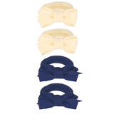 Your Little Miss Baby hair ties with little bow - Beach please