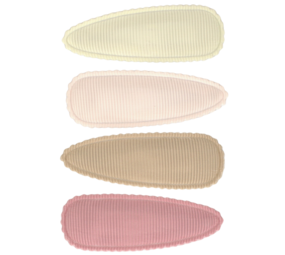 Your Little Miss Haarspeldjes met stof - Soft tones