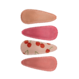 Your Little Miss Baby haarspeldjes met stof - cherrylicious