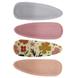 Your Little Miss Haarspeldjes met stof - floral love