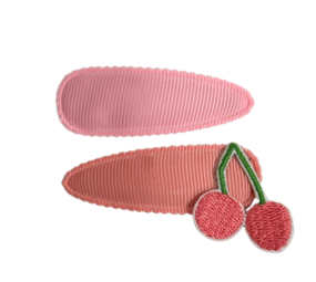 Your Little Miss Haarspeldjes met stof - cherrylicious