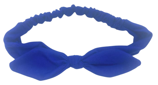 Your Little Miss Baby-Haarband mit Knoten und Schleife - navy