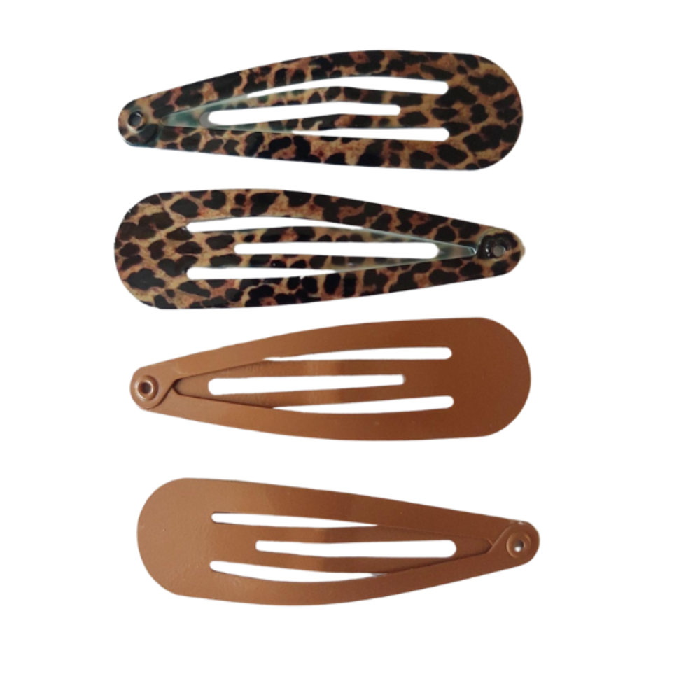 Your Little Miss Basic haarspeldjes - leopard love