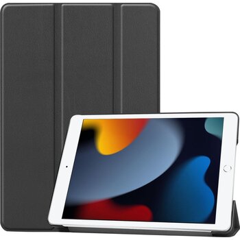 Apple iPad 9 10.2 (2021) Hoesje Book Case - Zwart