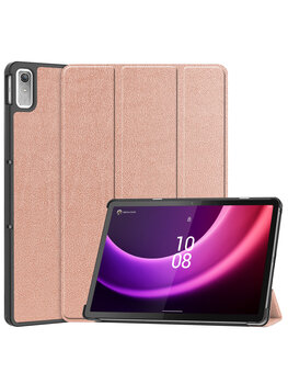 Lenovo Tab P11 (2e Gen) Hoesje Book Case - Rose Goud