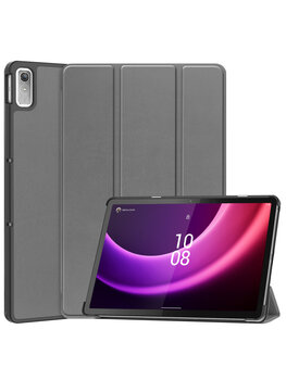 Lenovo Tab P11 (2e Gen) Hoesje Book Case - Grijs