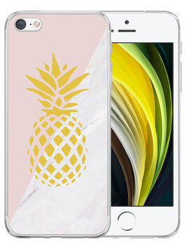 Apple iPhone 7 Hoesje Siliconen Hoes Case Cover - Ananas