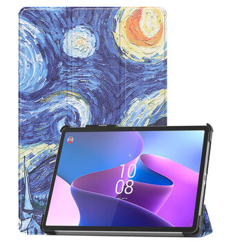 Betaalbare Hoesjes Lenovo Tab P11 Pro Hoesje Book Case - Sterrenhemel