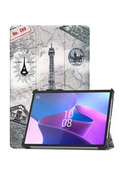 Lenovo Tab P11 Pro Hoesje Book Case - Eiffeltoren