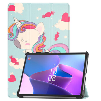 Lenovo Tab P11 Pro Hoesje Book Case - Eenhoorn