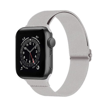 Bandje Geschikt Voor Apple Watch Bandje 38/40/41 mm Nylon Polsband Met Gesp - Horloge Bandje Geschikt Voor Apple Watch 1-8 / SE - 38/40/41 mm - Geel