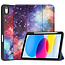 Apple iPad 10 10.9 (2022) Hoesje Book Case - Galaxy