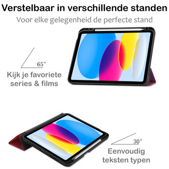 Apple iPad 10 10.9 (2022) Hoesje Book Case - Galaxy