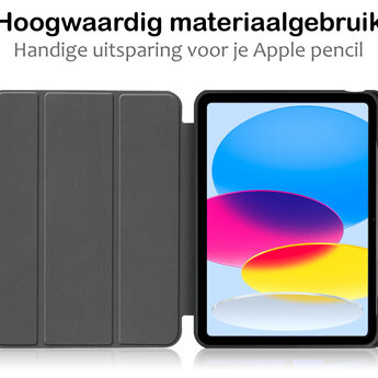 Apple iPad 10 10.9 (2022) Hoesje Book Case - Galaxy