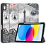 Apple iPad 10 10.9 (2022) Hoesje Book Case - Eiffeltoren