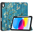 Apple iPad 10 10.9 (2022) Hoesje Book Case - Bloesem