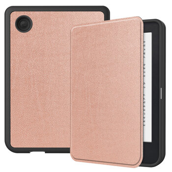 Kobo Clara 2E Hoesje Book Case - Rose Goud