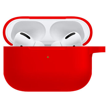 Hoes Geschikt voor AirPods Pro 2 Hoesje Siliconen Case - Hoesje Geschikt voor AirPods Pro 2 Case - Rood