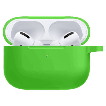 Hoes Geschikt voor AirPods Pro 2 Hoesje Siliconen Case - Hoesje Geschikt voor AirPods Pro 2 Case - Groen