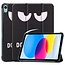 Apple iPad 10 10.9 (2022) Hoesje Book Case - Don't Touch Me