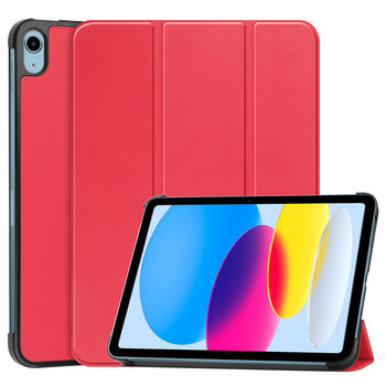 Apple iPad 10 10.9 (2022) Hoesje Book Case - Rood