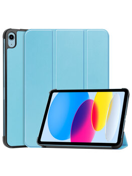 Apple iPad 10 10.9 (2022) Hoesje Book Case - Lichtblauw
