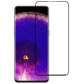 Oppo Find X5 Screenprotector Screen Protector Beschermglas Screen Protector Beschermglas Tempered Glassered Glass Full Cover 3D -