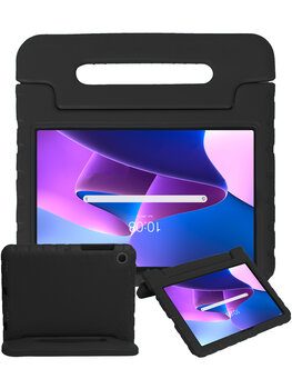 Lenovo Tab M10 Plus 3rd Gen Hoesje Back Cover - Zwart