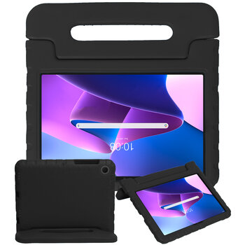 Lenovo Tab M10 Plus 3rd Gen Hoesje Back Cover - Zwart