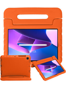 Lenovo Tab M10 Plus 3rd Gen Hoesje Back Cover - Oranje