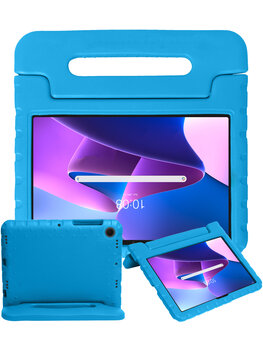 Lenovo Tab M10 Plus 3rd Gen Hoesje Back Cover - Blauw