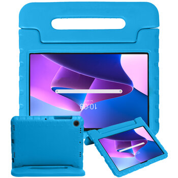 Lenovo Tab M10 Plus 3rd Gen Hoesje Back Cover - Blauw