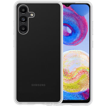 Samsung Galaxy A04s Hoesje Siliconen Hoes Case Cover - Transparant