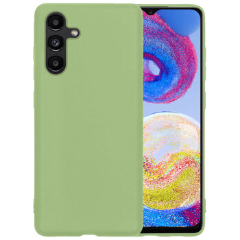 Samsung Galaxy A04s Hoesje Siliconen Hoes Case Cover - Groen