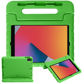 Apple iPad 9 10.2 (2021) Hoesje Back Cover - Groen