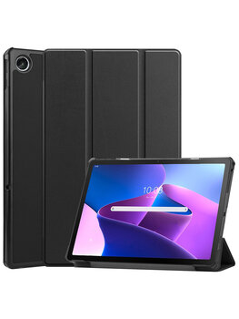 Lenovo Tab M10 Plus 3rd Gen Hoesje Book Case - Zwart