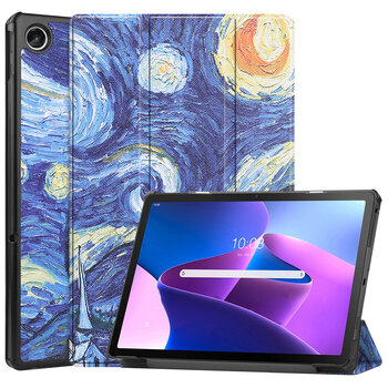 Lenovo Tab M10 Plus 3rd Gen Hoesje Book Case - Sterrenhemel