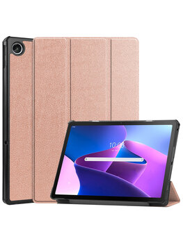 Lenovo Tab M10 Plus 3rd Gen Hoesje Book Case - Rose goud