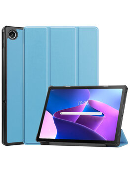 Lenovo Tab M10 Plus 3rd Gen Hoesje Book Case - Lichtblauw