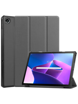 Lenovo Tab M10 Plus 3rd Gen Hoesje Book Case - Grijs