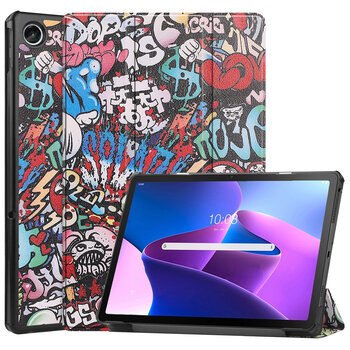 Lenovo Tab M10 Plus 3rd Gen Hoesje Book Case - Graffity