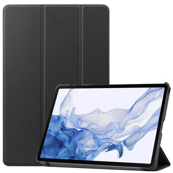 Samsung Galaxy Tab S8 Ultra Hoesje Book Case - Zwart