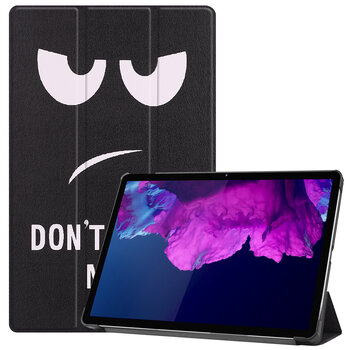 Lenovo Tab P11 Plus Hoesje Book Case - Don't Touch Me