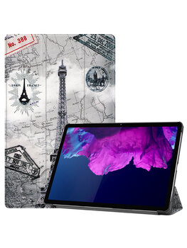 Lenovo Tab P11 Plus Hoesje Book Case - Eiffeltoren