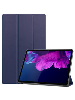 Lenovo Tab P11 Plus Hoesje Book Case - Donkerblauw