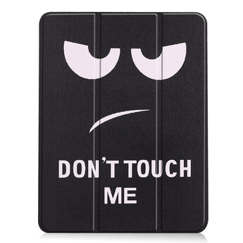 Apple iPad Air 5 10.9 (2022) Hoesje Book Case - Don't Touch Me