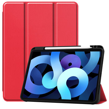 Apple iPad Air 5 10.9 (2022) Hoesje Book Case - Rood