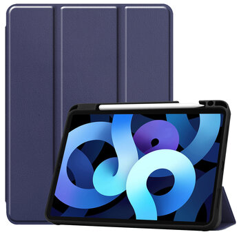 Apple iPad Air 5 10.9 (2022) Hoesje Book Case - Donkerblauw