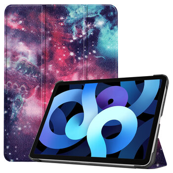 Betaalbare Hoesjes Apple iPad Air 5 10.9 (2022) Hoesje Book Case - Galaxy