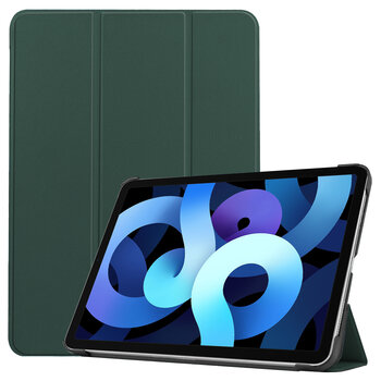 Betaalbare Hoesjes Apple iPad Air 5 10.9 (2022) Hoesje Book Case - Donkergroen